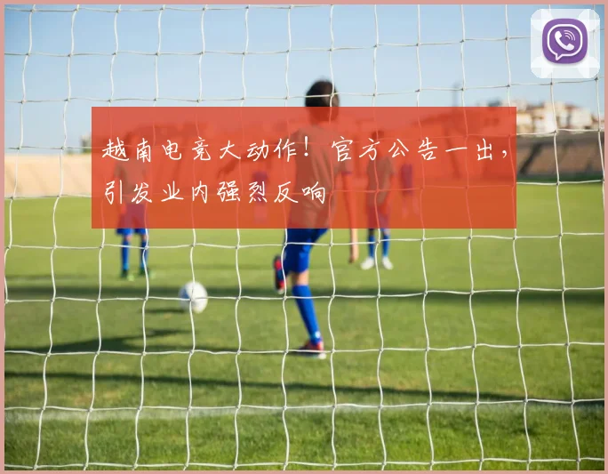 越南电竞大动作!官方公告一出,引发业内强烈反响